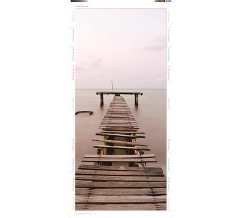 UZ642D Плёнка дизайнерская Деревянный мостик для UK600  2CPX031788R9999  ABB