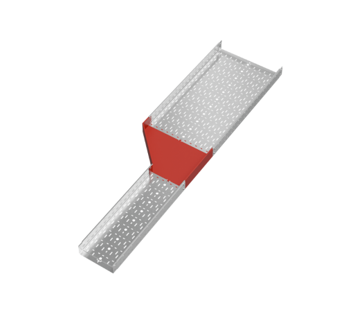 Переходник левый 100х300-600 мм "ПЛЮС" HD  PDplus100-300-600-L HD   КМ-профиль