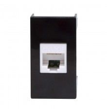 Розетка RJ-45 кат.5E,Viva,1 мод.,черн  45238  DKC
