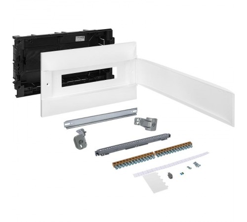 Practibox S Пластиковый щиток Встраиваемый 1X18 Белая дверь  137546  Legrand