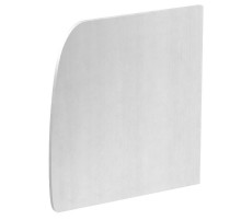 Торцевая заглушка правая дизайнерского канала тип Soft (алюминий) (GAD ER Soft EL)  6115945  OBO Bettermann