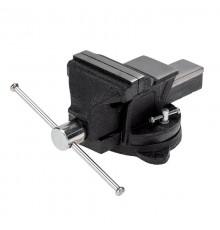 Тиски слесарные 100мм, поворотные, с наковальней  KR-12-5101  Kranz