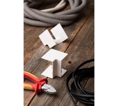 Угол внутренний (60х40) (4 шт) Plast EKF PROxima Белыйibw-60-40x4EKF