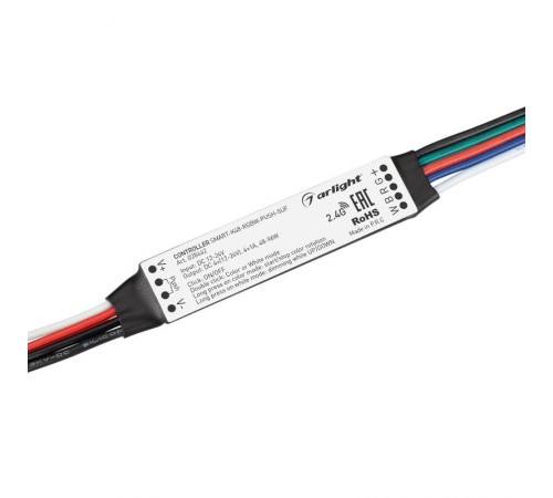 Контроллер SMART-K48-RGBW-PUSH-SUF (12-24V, 4x1A, 2.4G) (Arlight, Пластик)  028442  Arlight
