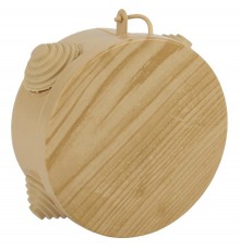 Коробка распределительная открытой установки КОР (сосна) 65х40мм с гермовводами 4 вх. IP54 (60/1800)  Б0043231  ЭРА