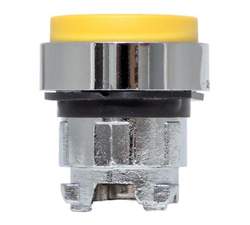 Исполнительный механизм кнопки XB4 желтый выпирающая  возвратный без фиксации, без подсветки EKF PROxima    XB4BL-Y   EKF 