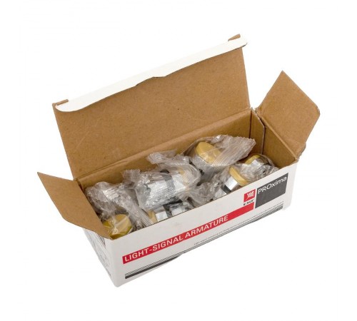 Исполнительный механизм кнопки XB4 желтый выпирающая  возвратный без фиксации, без подсветки EKF PROxima    XB4BL-Y   EKF 