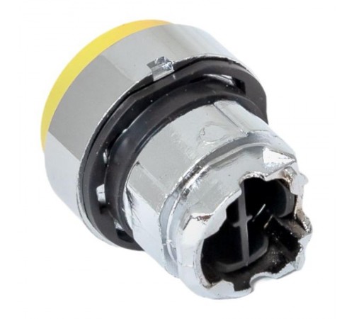 Исполнительный механизм кнопки XB4 желтый выпирающая  возвратный без фиксации, без подсветки EKF PROxima    XB4BL-Y   EKF 