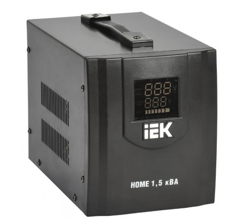 Стабилизатор напряжения серии HOME 1,5 кВА (СНР1-0-1,5)  IVS20-1-01500  IEK