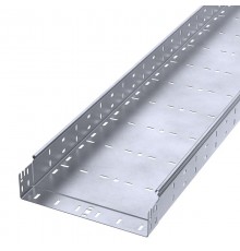 Лоток перфорированный Профи INOX (AISI 316) 300х80x3000 (1,5 мм) (6 м/уп)  PR16.13585  Промрукав