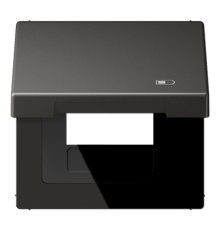 Рамка с подпружиненной крышкой для USB-механизмов, с центральной платой AL2990KLUSBAN Jung