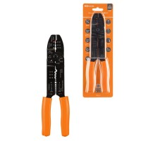 Клещи обжимные КО-У, универсальные (обжим, зачистка, винторез), "МастерЭлектрик"  SQ1001-0008  TDM