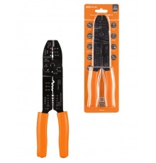 Клещи обжимные КО-У, универсальные (обжим, зачистка, винторез), "МастерЭлектрик"  SQ1001-0008  TDM