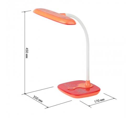 Светильник настольный светодиодный NLED-432-6W-R красный наст.  Б0028465  ЭРА