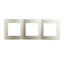 Рамка на 3 поста 12-5003-15  ,  перламутр  Б0019377  ЭРА