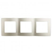 Рамка на 3 поста 12-5003-15  ,  перламутр  Б0019377  ЭРА