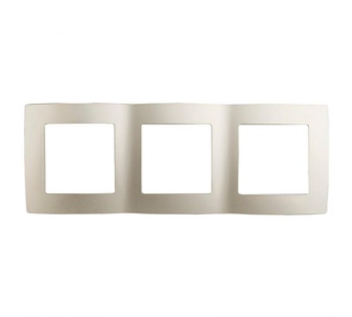 Рамка на 3 поста 12-5003-15  ,  перламутр  Б0019377  ЭРА