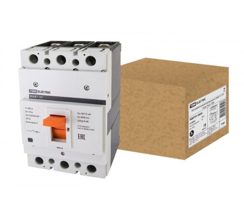 Автоматический выключатель ВА87-37 3Р 400А 35кА  SQ0751-0020  TDM