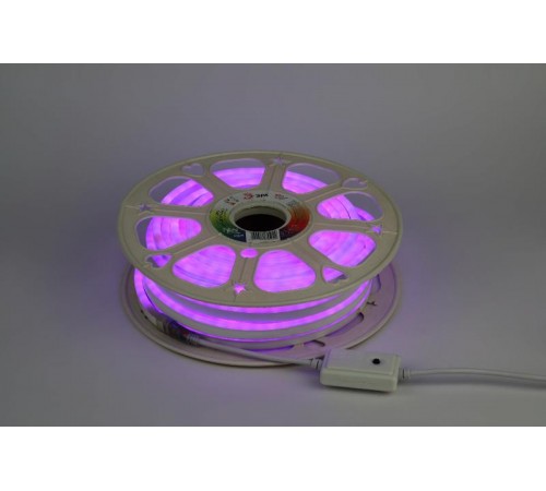 Лента светодиодная неоновая N5050-72-IP67-220V-20m-RGB  Б0053983  ЭРА