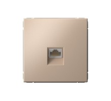 ArtGallery Песочный Розетка компьютерная RJ45, кат. 5е, механизм  GAL001283 SE