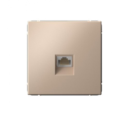 ArtGallery Песочный Розетка компьютерная RJ45, кат. 6A, механизм  GAL001286  SE