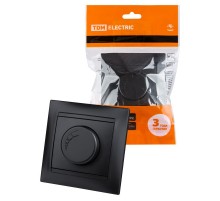 Светорегулятор RL 300 Вт графит "Лама"  SQ1815-0609  TDM