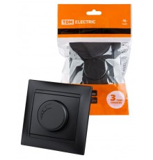 Светорегулятор RL 300 Вт графит "Лама"  SQ1815-0609  TDM