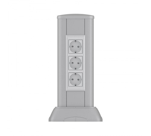 Миниколонна алюминиевая, 0.35м, цвет серый муар, RAL 9006  19534  DKC