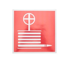 Наклейка знак пожарной безопасности "Пожарный кран" 150х150 мм  56-0055-1  REXANT