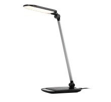 Светильник настольный светодиодный NLED-460-14W-BK-S черный с серебром наст.  Б0028439  ЭРА