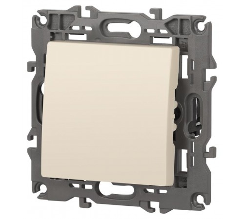 14-1108-02 Переключатель промежуточный, 10АХ-250В, IP20, Эра Elegance, сл.кость  Б0034258  ЭРА