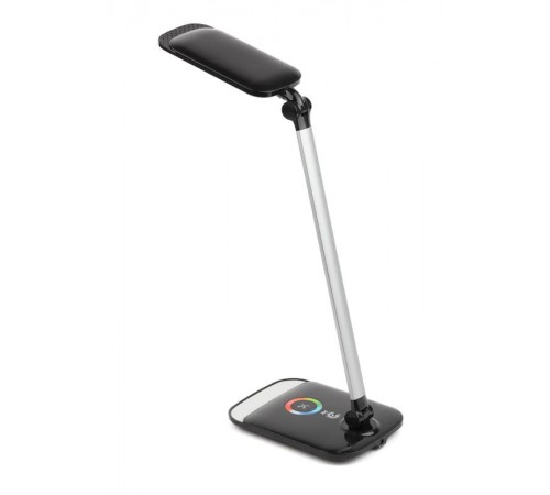 Светильник настольный светодиодный NLED-460-14W-BK-S черный с серебром наст.  Б0028439  ЭРА