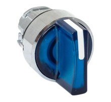 Механизм исполнительный переключателя ХB4 синий на 3 положения с фиксацией, с подсветкой с короткой ручкой IP65  XB4BD3FL-B-65  EKF