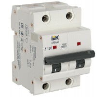 Автоматический выключатель двухполюсный M10H 2P Z 100А ARMAT  AR-M10H-2-Z100  IEK
