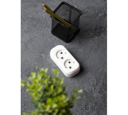 Колодка 2 гн. 10А 2,2кВт б/з Эксперт EKF PROxima  AKB10-2  EKF