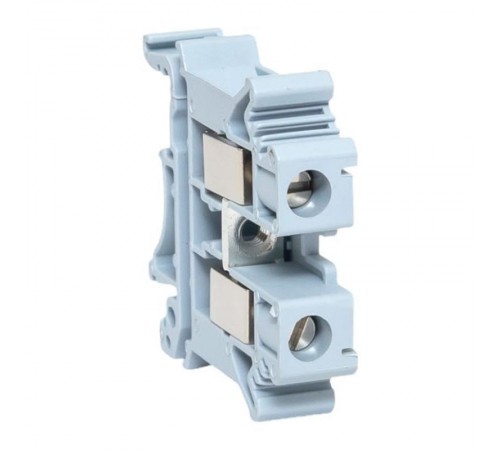 Клеммная колодка винтовая 10 UT серая  scr-ut-10-g  EKF