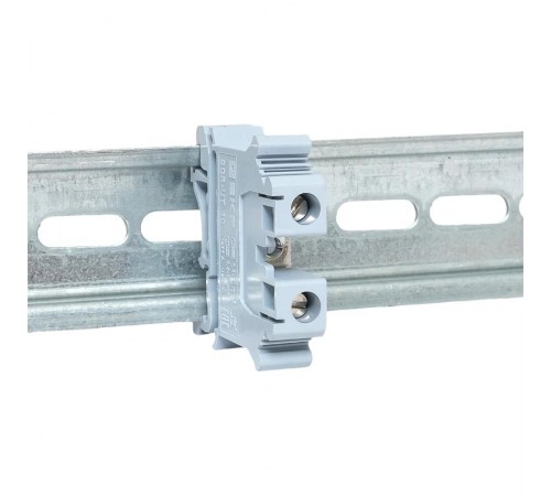 Клеммная колодка винтовая 10 UT серая  scr-ut-10-g  EKF