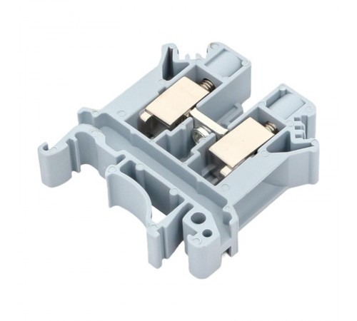 Клеммная колодка винтовая 10 UT серая  scr-ut-10-g  EKF