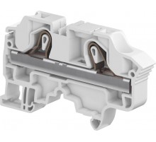 Клемма втычная ZK10 серая - 10 мм?, 2 зажима  1SNK710010R0000  TE