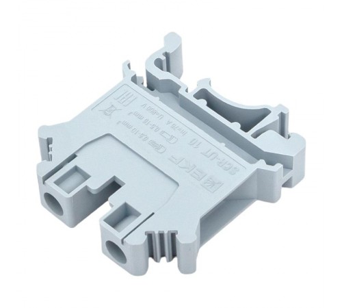 Клеммная колодка винтовая 10 UT серая  scr-ut-10-g  EKF