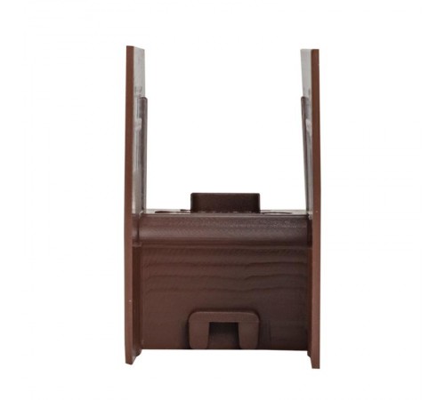 Угол внутренний (25х25) (4 шт) Plast EKF PROxima  под темное деревоibd-25-25x4EKF