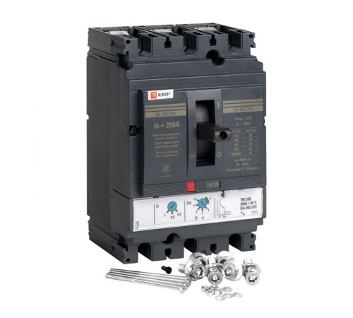 Выключатель автоматический ВА-99C (Compact NS) 250/200А 3P 45кА EKF PROxima  mccb99C-250-200  EKF