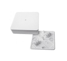 Коробка распределительная КМР-030-032кг наружная (100х100х25) белая с клеммником EKF PROxima  plc-kmr-030-032kg  EKF