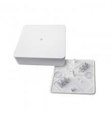 Коробка распределительная КМР-030-032кг наружная (100х100х25) белая с клеммником EKF PROxima  plc-kmr-030-032kg  EKF