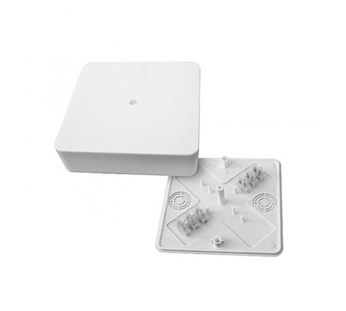 Коробка распределительная КМР-030-032кг наружная (100х100х25) белая с клеммником EKF PROxima  plc-kmr-030-032kg  EKF