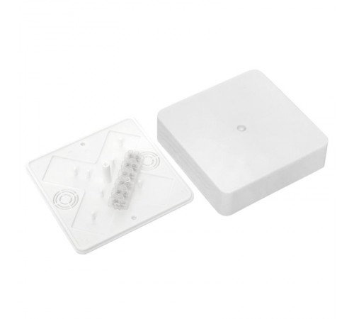 Коробка распределительная КМР-030-032кг наружная (100х100х25) белая с клеммником EKF PROxima  plc-kmr-030-032kg  EKF