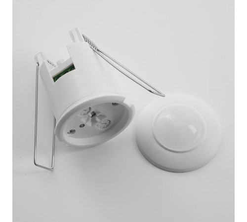 Датчик движения и освещенности SEN50 230V 500W 6m 360° (встраиваемый mini) белый  22066  FERON