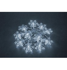 Гирлянда  95 037 NGF-D042-01 (нить-снежинки CW 1.3м IP20)  95037  Navigator