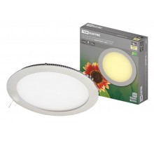 Светильник светодиодный встраиваемый Downlight ДВО СВО (хром) 18Вт 3000К IP20 опал  SQ0329-0015  TDM