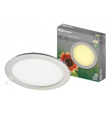 Светильник светодиодный встраиваемый Downlight ДВО СВО (хром) 18Вт 3000К IP20 опал  SQ0329-0015  TDM
